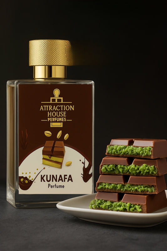 A Dubai Kunafa Chocolate perfume