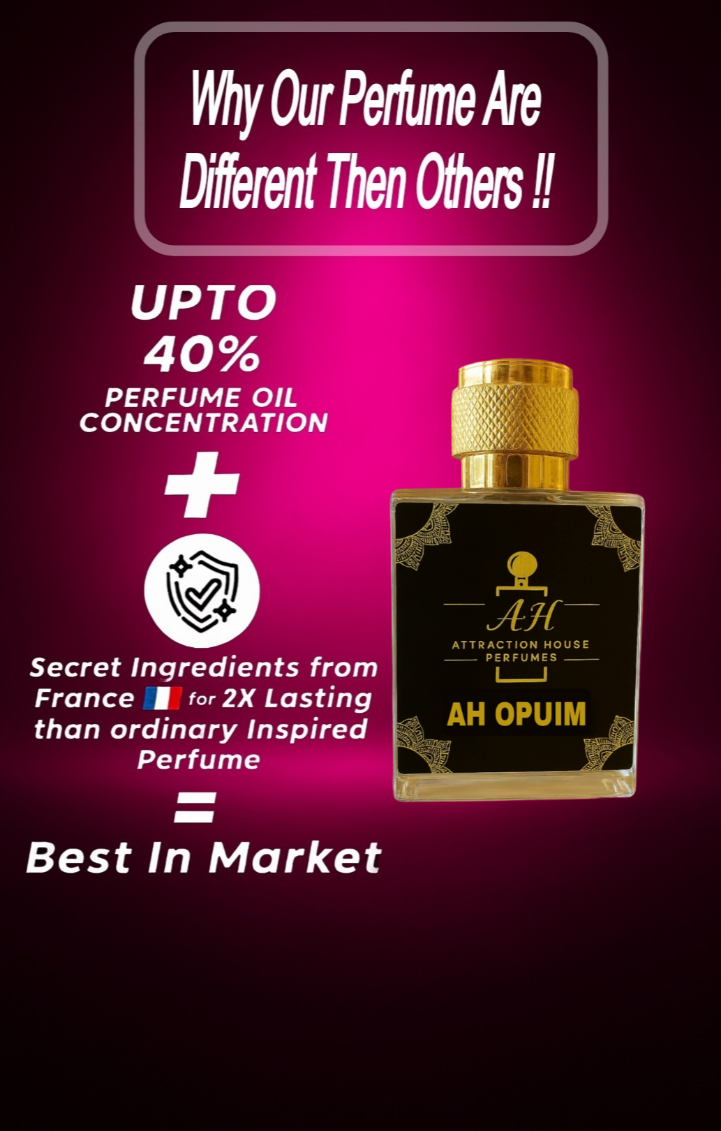 YSL Black 0pium Inspired Perfume