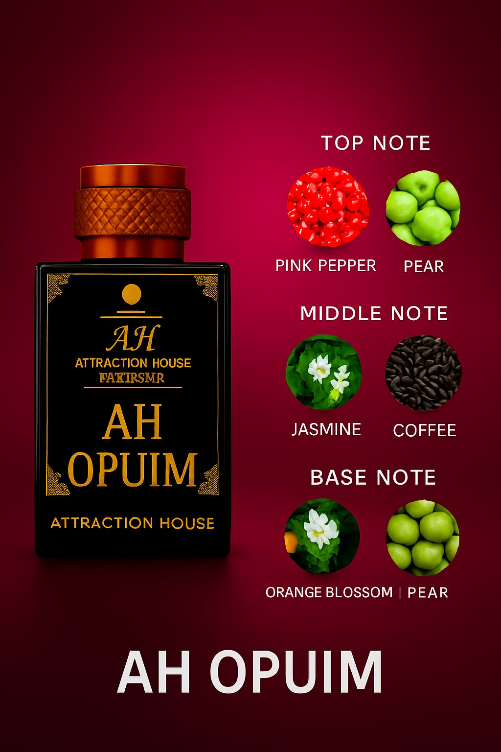 YSL Black 0pium Inspired Perfume